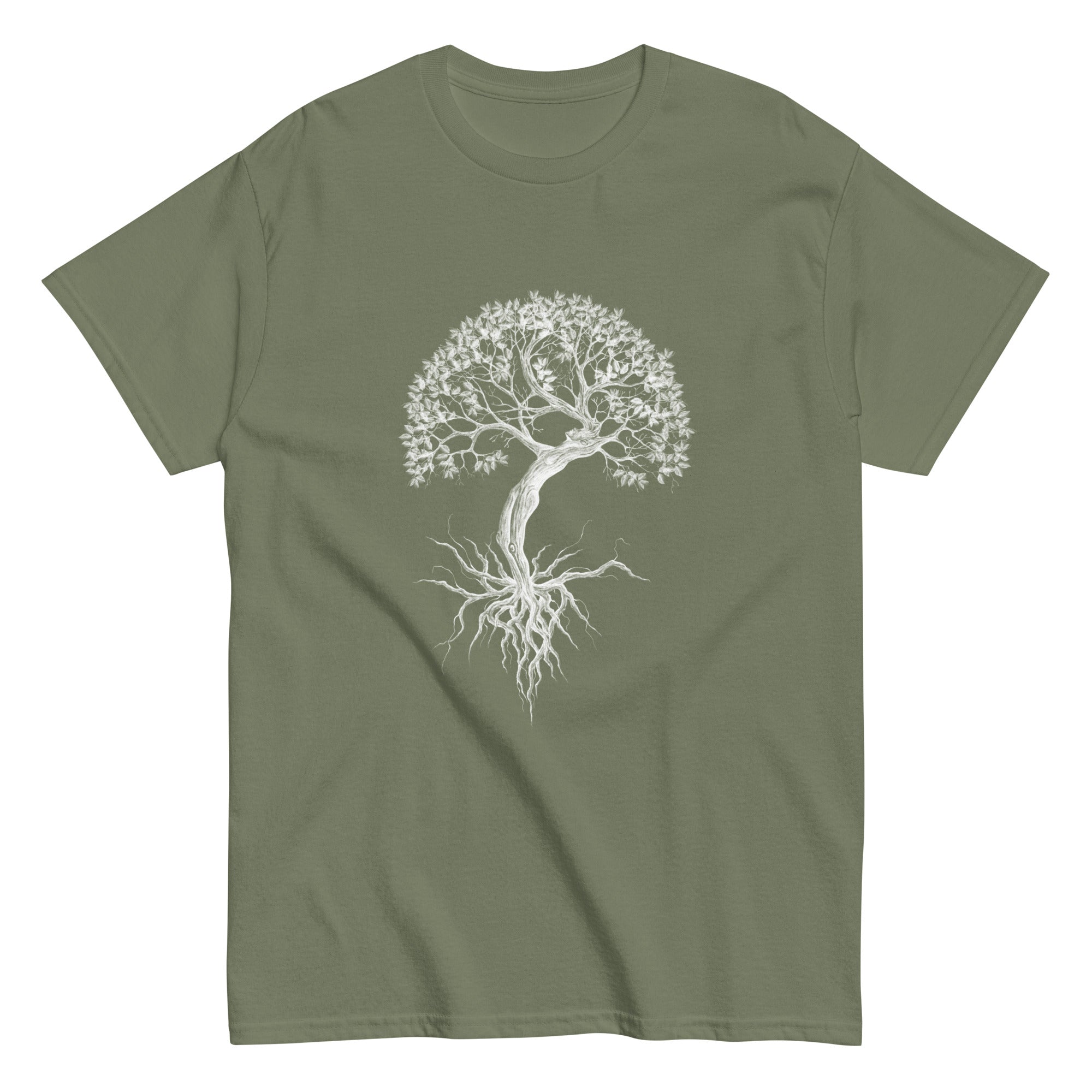 Koszulka Kobieta Drzewo Oliwkowa